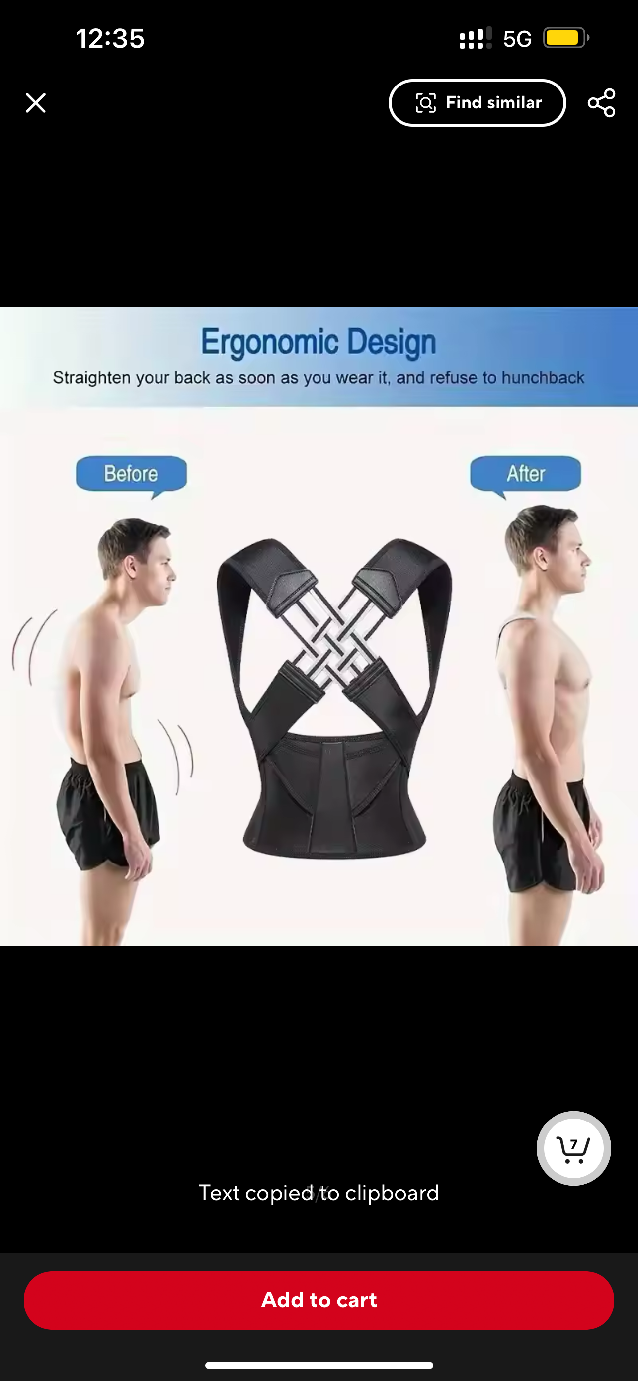 Adjustable Back Brace Posture Corrector – Pain Relief for Men & Women