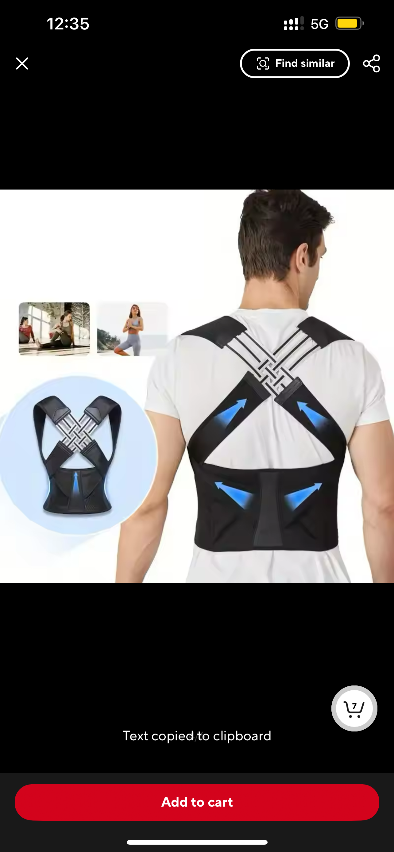 Adjustable Back Brace Posture Corrector – Pain Relief for Men & Women