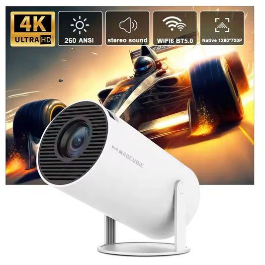 Magcubic HY300 Pro 4K Projector | Android 11, WiFi 6, 260 ANSI, BT 5.0