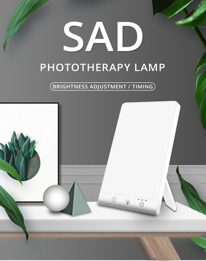 12000 Lux LED Therapy Lamp | Dimmable Daylight Light for Mood & Winter