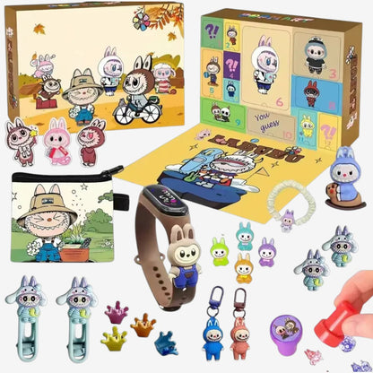 LABUBU-Inspired Christmas Advent Calendar | Mystery Toy Collectibles