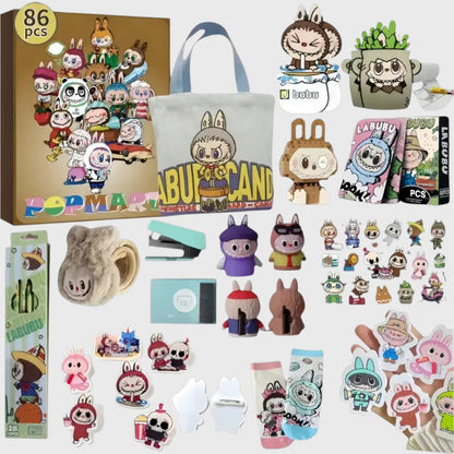 LABUBU-Inspired Christmas Advent Calendar | Mystery Toy Collectibles